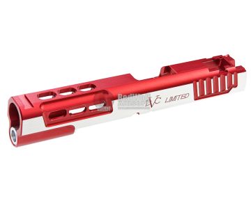 Gunsmith Bros CNC Aluminum STI DVC STD Single Slide for Tokyo Marui Hi-Capa GBB Series - Red 2 Tone 0