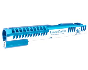 Gunsmith Bros Limcat Multic Cuts Standard Single Slide for Tokyo Marui Hi-Capa GBB - Blue 2 Tone 0