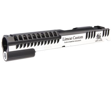 Gunsmith Bros Limcat Multic Cuts Standard Single Slide for Tokyo Marui Hi-Capa GBB - Black 2 Tone 0
