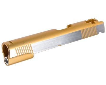 Gunsmith Bros SFA Single Slide for Tokyo Marui Hi-Capa GBB Pistol - Gold 2 Tone 0