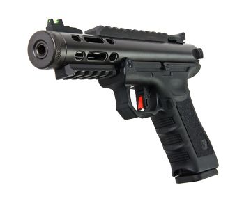WE Galaxy G Series Green Gas Airsoft Pistol - Black 0