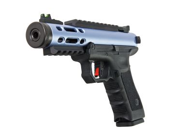 WE Galaxy G Series Green Gas Airsoft Pistol - Blue 0