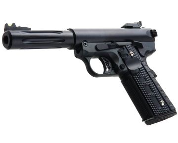 WE Galaxy 1911 Premium S Green Gas Airsoft Pistol - Black 0