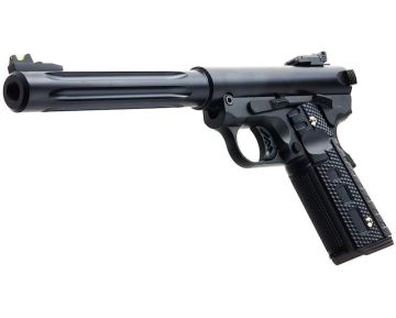 WE Galaxy 1911 Premium L Green Gas Airsoft Pistol - Black 0