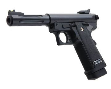WE Tech Hi Capa 5.1 Galaxy Premium S Green Gas Airsoft Pistol - Slide R Frame - Black 0