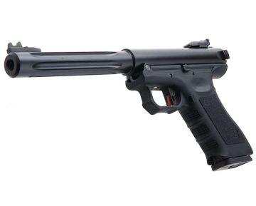 WE Galaxy G Series Premium L Green Gas Airsoft Pistol - Black 0
