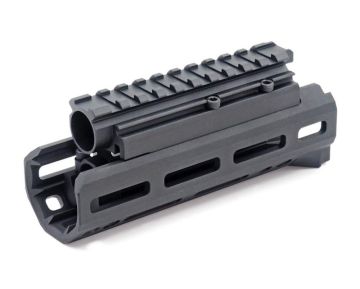 Hephaestus AKS74U Handguard Set (M-LOK) w/Rail Gas Tube for GHK/LCT AK Series(Type III Hard-Coat Anodized) 0