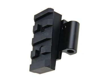 Hephaestus AK Picatinny Rail Stock Adapter for GHK / LCT Airsoft AK Series with Side Folding Stock Receiver 0