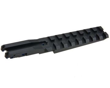 Hephaestus AK Rear Sight Rail for AEG / GBBR Airsoft (Type III Hard-Coat Anodized) 0