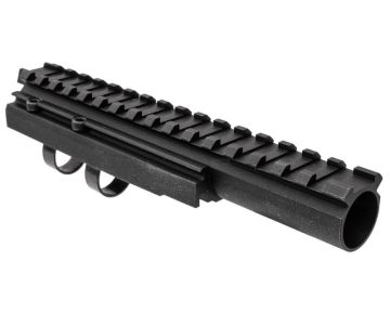 Hephaestus Tokyo Marui AK GBB Series Railed Gas Tube (Standard Length / Type III Hard-coat Anodized) 0