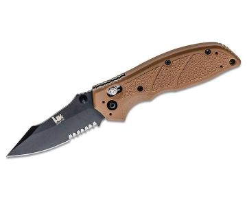 Heckler & Koch (H&K) Exemplar Pivot Lock Pocket Knife - FDE (54153) 0