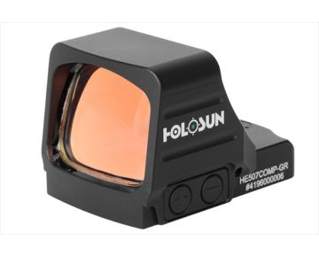Holosun 507 COMP-GR Reflex Green Dot Sight - BK 0