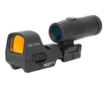 Holosun 510C Reflex Circle Dot Sight w/ HM3X (3x Mangifier, HS Series) 0