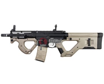 ICS CQR EBB Airsoft AEG Rifle -Tan (Licensed by ASG HERA Arms) 0