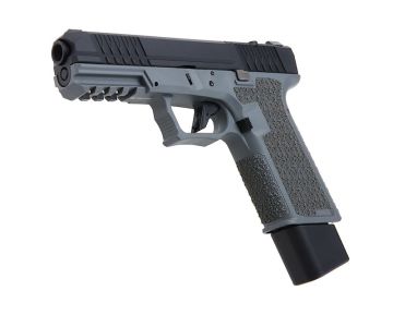 JDG P80 PFS9 RMR Cut Green Gas Airsoft Pistol (Licensed by Polymer 80) - Grey 0