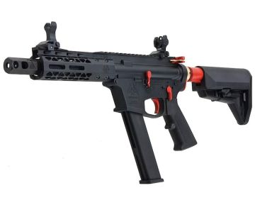 EMG Black Rain Ordnance 9mm GBB Airsoft Rifle (Short Version, Black/ Red) 0