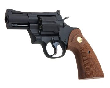 King Arms Python.357 Gas Airsoft Revolver (Version II, 2.5 inch, Black) 0