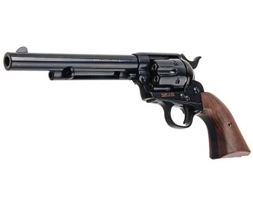 King Arms SAA .45 Peacemaker Revolver M - Electroplating Black (Version II, Gas Version) 0