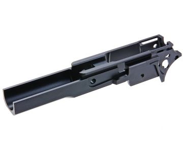 KUNG FU Airsoft Tokyo Marui Hi Capa 5.1 GBB Middle Frame - (CNC Aluminum, Black) 0