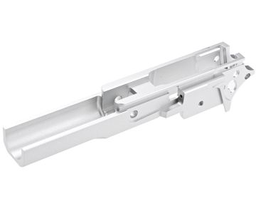 KUNG FU Airsoft Tokyo Marui Hi Capa 5.1 GBB Middle Frame - (CNC Aluminum, Silver) 0
