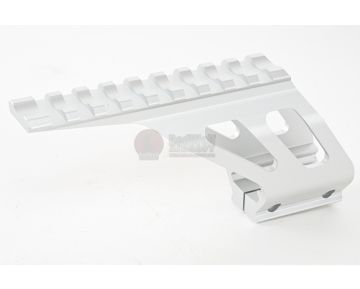 KJ Works Pistol Mount for KJ Works KP-05 / KP-06 / KP-07 / KP-08 & CZ SP-01 Shadow - Silver 0