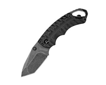 Kershaw Shuffle II Tanto Linerlock Pocket Knife - Blackwash (8750TBLKBW) 0