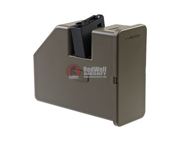 KRYTAC LMG Drum Magazine (3500 rounds AEG Magazine, Compatible with M4 AEG) 0