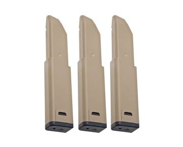 KRYTAC Kriss Vector Magazine (95 rounds Airsoft AEG Magazine) - 3pcs/set, FDE 0