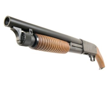 KTW Ithaca M37 Sawed Off Airsoft Spring Shotgun 0