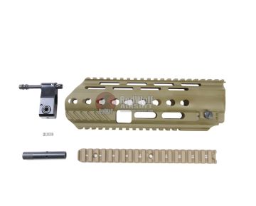 Angry Gun L85A3 Conversion Kit for WE GBB Version (included Rail System, Top Rail, Gas Block & Gas Piston) 0