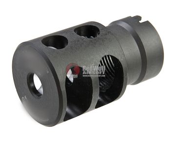 LCT Z-Series DTK-2 Muzzle Brake (24 x 1.5mm CW)- Black 0
