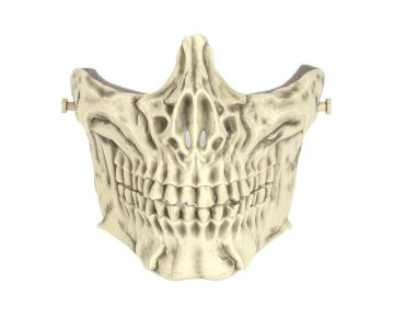 Laylax (Battle Style) Skull Face Guard (Bone White) 0