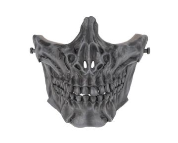 Laylax (Battle Style) Skull Face Guard (Shadow Black) 0
