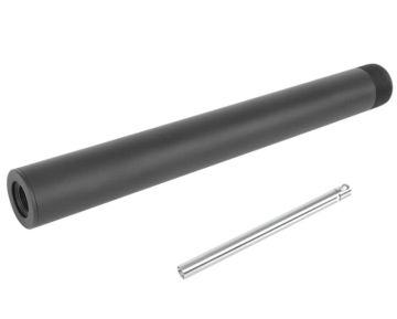 Laylax PSS Tokyo Marui VSR-ONE Airsoft Sniper Short Outer & Inner Barrel (120mm) - BK 0