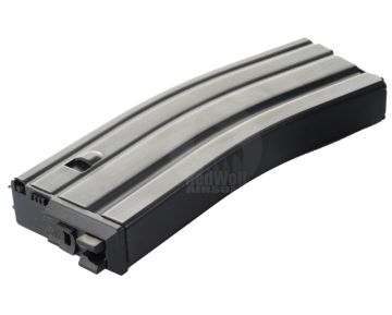 WE M4 Green Gas Magazine (30 rounds, Open Bolt Version, Compatible with M4/SCAR/L85) 0