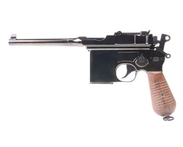 Marushin Mauser M712 Gas Airsoft Pistol (6mm) Metal Finish ABS 0