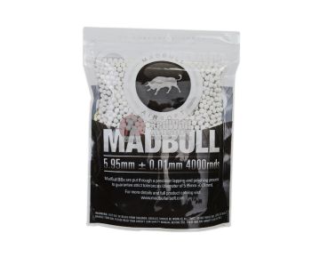 Madbull Airsoft BBs 0.30g Premium Match Grade PLA (BIO, 4000rds/Bag) 0