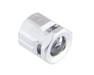 Strike Industries Strike Mico Threaded Comp Airsoft - CIRCLE (Chrome, 14mm CCW) 0