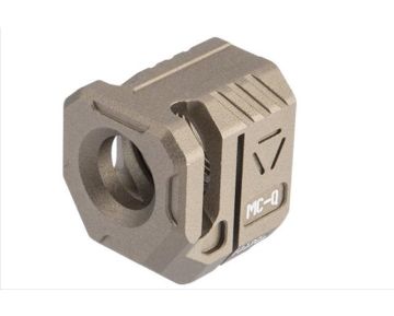 Strike Industries Strike Mico Threaded Comp Airsoft - QUAD (FDE, 14mm CCW) 0