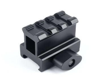 WADSN /METAL Height Rail QD Mount (3 Slot) - Black 0