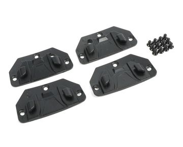 PTS MTEK FLUX Hooks for Retention Strap - Black 0