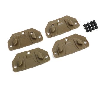 PTS MTEK FLUX Hooks for Retention Strap - Coyote 0