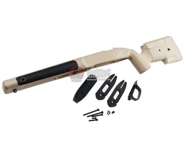 Maple Leaf MLC S1 Rifle Stock for VSR-10 Series - Tan 0
