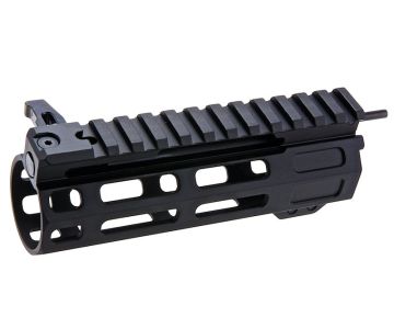 Maple Leaf 'Front Charging' M-Lok Handguard for WE / VFC / GHK M4 GBBR (CNC, 5.5 inch, Black) 0