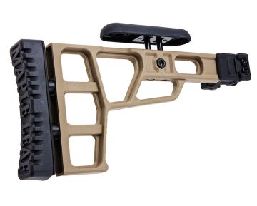 Maple Leaf MLC-S2 Tactical Folding Stock for VSR-10 & MLC-338 with Hinge - DE 0