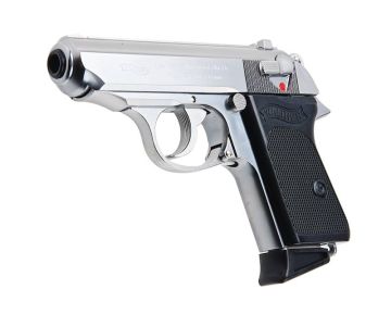 Marushin Walther PPK Model Gun - Silver 0