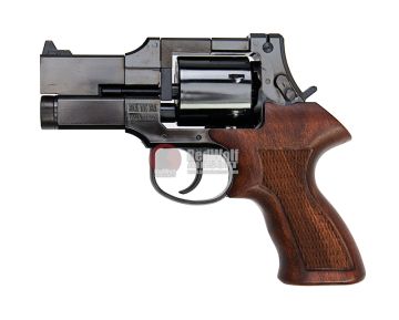 Marushin Mateba Revolver 6mm X-Cartridge Series 3 inch Wood Deep Black 0