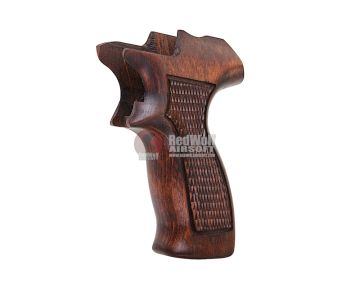 Marushin Mateba Beach Wood Grip for Mateba 4-6 inch Revolver 0