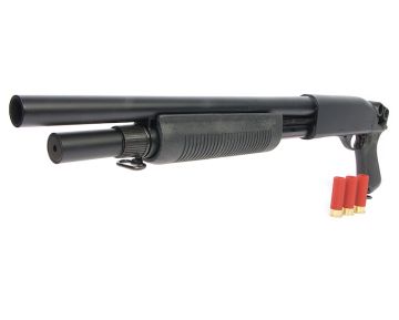 Maruzen M870 Grip Version Plus One Live Cartridge Gas Shotgun 0