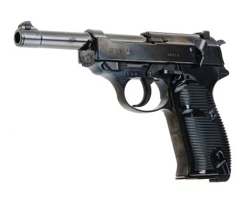 Maruzen P38 AC40.s GBB Airsoft Pistol (Black Metal Finish) 0